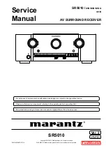 Marantz SR5010/K1B Service Manual preview
