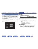 Preview for 208 page of Marantz SR5010 Owner'S Manual