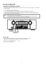 Preview for 6 page of Marantz SR6005/K1B Service Manual