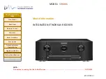 Preview for 1 page of Marantz SR6006 User Manual