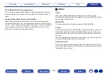 Preview for 300 page of Marantz SR6015 Owner'S Manual