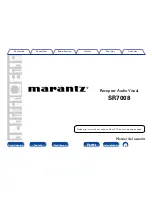 Preview for 1 page of Marantz SR7008 (Spanish) Manual Del Usuario