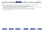 Preview for 169 page of Marantz SR7012 Owner'S Manual