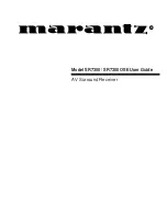 Preview for 1 page of Marantz SR7300 User Manual