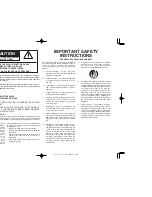 Preview for 2 page of Marantz SR8400 User Manual