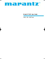 Marantz ST-15S1 User Manual preview