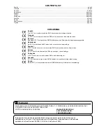 Preview for 3 page of Marantz ST-17 User Manual