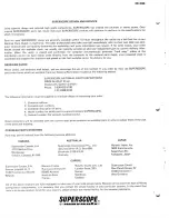 Preview for 2 page of Marantz SUPERSCOPE CD-320 Service Data