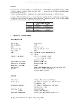 Preview for 3 page of Marantz VC5200 Service Manual