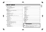 Preview for 9 page of Marantz VP-11S2 User Manual