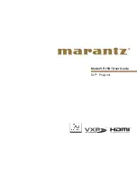 Предварительный просмотр 1 страницы Marantz VP 15S1/L User Manual