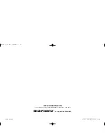 Preview for 47 page of Marantz VP 15S1/L User Manual