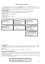 Preview for 2 page of Marantz VP15S1 SERIES Service Manual