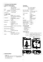 Preview for 3 page of Marantz VP15S1 SERIES Service Manual