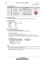 Preview for 4 page of Marantz VP4001 Specification