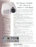 Preview for 2 page of Marantz VP8000 Specification