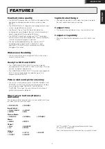 Preview for 6 page of Marantz VP8100 User Manual