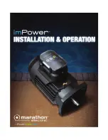 Preview for 1 page of Marathon Electric imPower Installation & Operation Instructions