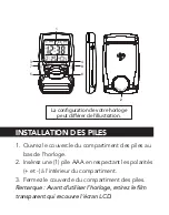 Preview for 10 page of Marathon CL030023-WD-SV-NA Instruction Manual