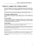 Preview for 27 page of Marathon MAGNUM ROUTER User Manual