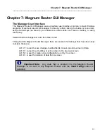 Preview for 45 page of Marathon MAGNUM ROUTER User Manual