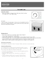 Preview for 4 page of Marathon MAR86BLS Use & Care Manual