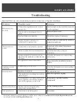 Preview for 7 page of Marathon MAR86BLS Use & Care Manual