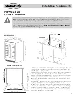 Preview for 6 page of Marathon MBWC24 Owner'S Use And Care Manual