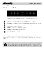 Предварительный просмотр 8 страницы Marathon MBWC56-FDBLS Manual