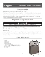 Preview for 2 page of Marathon MCF70GRD-1 Owner'S Manual