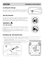 Preview for 9 page of Marathon MER241SS Owner'S Use And Care Manual