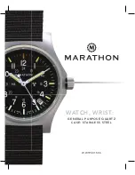 Marathon WW194003SS Instructions preview