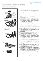 Marbletrend SQUARE Installation Manuallines preview