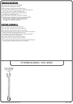 Preview for 2 page of MARBO-SPORT MF-U001 Assembly Instruction Manual