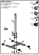 Предварительный просмотр 3 страницы MARBO-SPORT MH-S001 Assembly Instruction