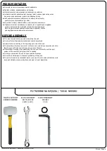 Предварительный просмотр 2 страницы MARBO-SPORT MP-U211 Assembly Instruction Manual