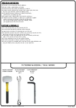 Preview for 2 page of MARBO-SPORT MP-U225 Assembly Instruction Manual