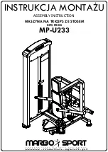 MARBO-SPORT MP-U233 Assembly Instruction Manual preview