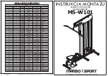 MARBO-SPORT MS-W101 Assembly Instruction Manual preview