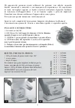 Preview for 3 page of Marcato Pasta fresca Wellness Instructions For Use And Maintenance Manual