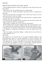 Preview for 8 page of Marcato Pasta fresca Wellness Instructions For Use And Maintenance Manual