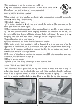 Preview for 9 page of Marcato Pasta fresca Wellness Instructions For Use And Maintenance Manual