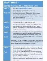 Preview for 3 page of MarCELL PRO MAR PRO Quick Start Manual