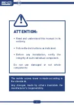 Preview for 2 page of Marchetti OLYMPO Instructions For Use And Maintenance Manual