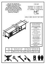 MARCKERIC 13141 Assembly Instructions Manual предпросмотр