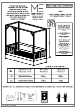 Preview for 1 page of MARCKERIC 8435178394705 Assembly Instructions Manual