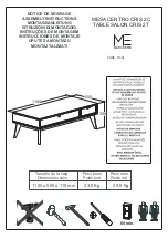 Preview for 1 page of MARCKERIC CRIS 11604 Assembly Instructions Manual