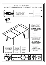 MARCKERIC DIFF AMBIENTES 12340 Assembly Instructions Manual preview