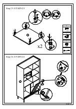 Preview for 22 page of MARCKERIC UTAH 2D2DR5H Assembly Instructions Manual