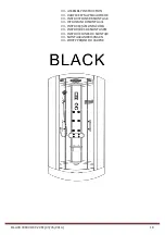 Предварительный просмотр 10 страницы Marco Mammoliti Black 90x90 Installation, Use And Maintenance Manual